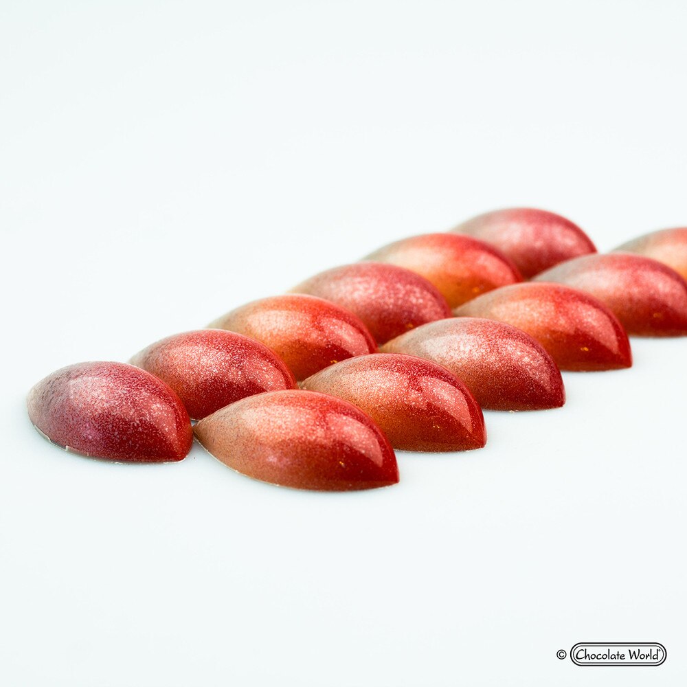Chocolate World Mould Quenelle - Frank Haasnoot